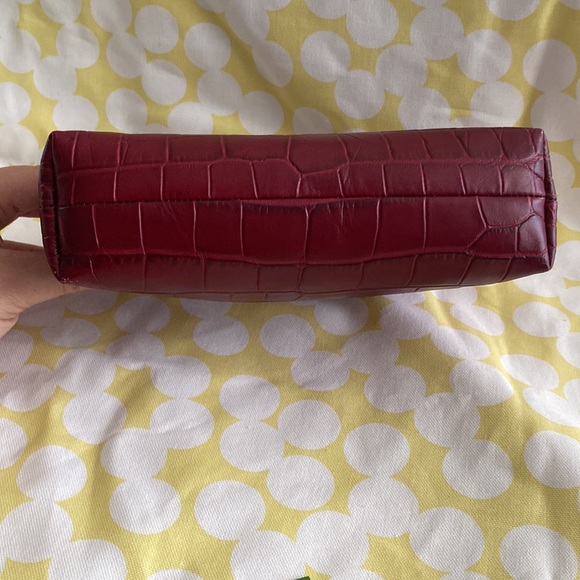 Kate Spade Faux Crocodile embossed cosmetic case - Picture 6 of 13